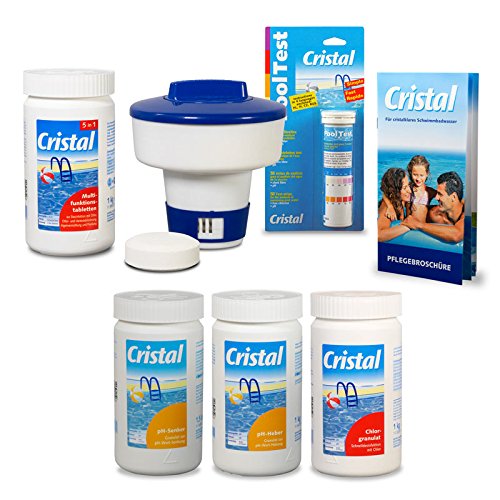 Poolpflege-SET Chlor 4,8 kg für Pools ab 15m³