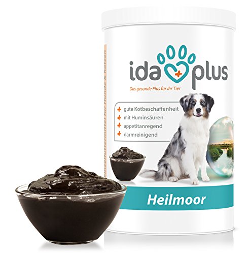 IdaPlus - BARF Heilmoor 1000 g | Verbessert die Kotbeschaffenheit | Verdauung bei Hunden | Wachstum Immunsystem | 100% Naturprodukt