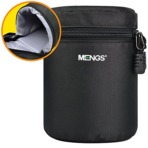 MENGS FY-2 800D Nylon Objektivbeutel Verdicken Schutz Gepolsterte Kamera Objektivtaschen für DSLR Digitalkamera Objektive