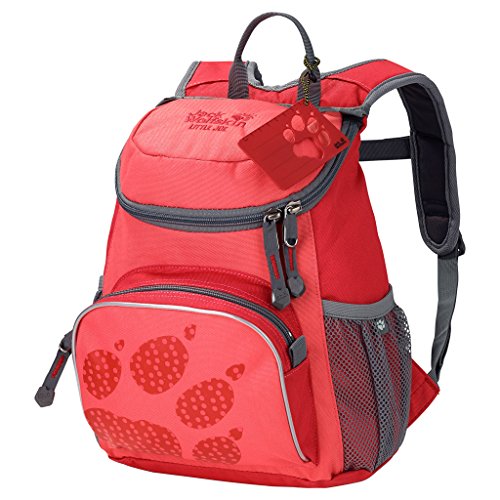 Jack Wolfskin Unisex - Kinder Rucksack Little Joe, grapefruit, 32 x 29 x 2cm, 11 liters, 26221