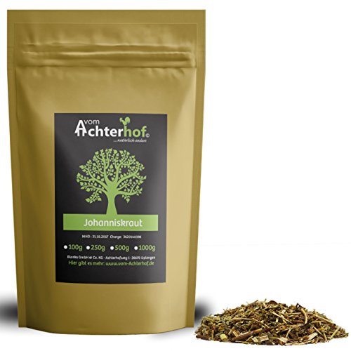 1 kg Johanniskraut geschnitten Johanniskraut-Tee Kräutertee natürlich vom-Achterhof