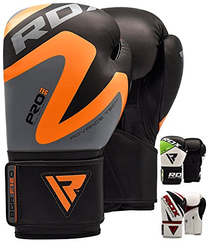 RDX Boxhandschuhe Muay Thai Boxsack Kickboxen Training Sparring Sandsack Maya Hide Leder Boxing Gloves
