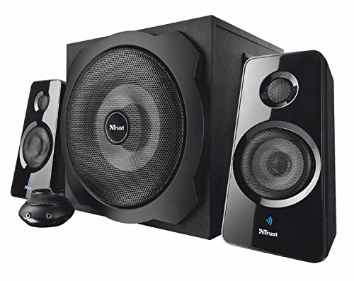 Trust Tytan 2.1 Bluetooth Lautsprechersystem (inkl. Subwoofer, 120 Watt) schwarz