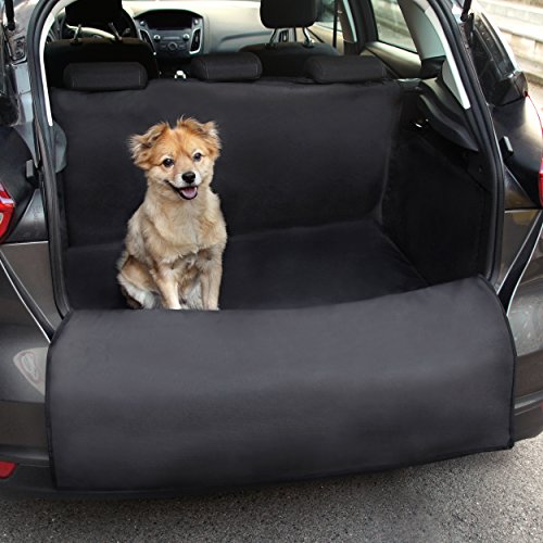 Universeller Kofferraumschutz von Heldenwerk  - Ideal für Hunde - Kofferraumdecke mit Ladekantenschutz - Schneller Einbau (185 x 104 x 33)