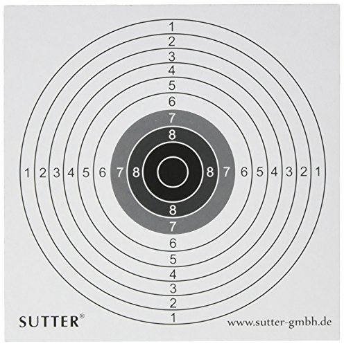 Zielscheiben T1 14x14cm - 100er Pack