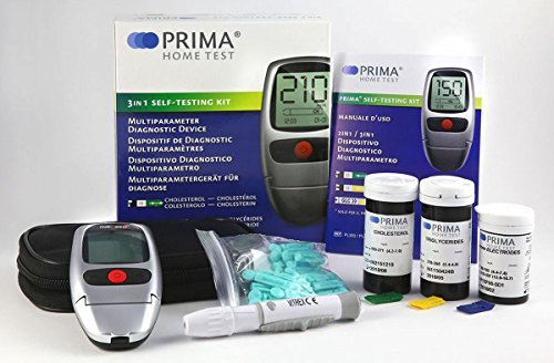 3in1 cholesterin Messgerät - PRIMA Home Test