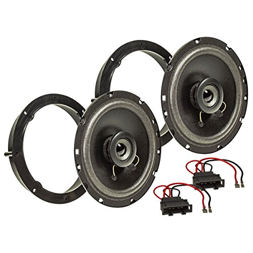 tomzz Audio  4057-006 Lautsprecher Einbau-Set für VW Golf Polo T5 Passat Up Amarok, Jetta Tiguan Touran Lupo Eon