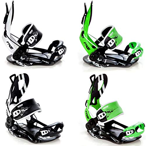 Raven Snowboard Bindung Fastec FT400 (Black, L(41-44))