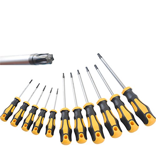 11tlg Torx Schlüssel Satz Schraubendreher Schraubenzieher KFZ Werkzeug Werkstatt