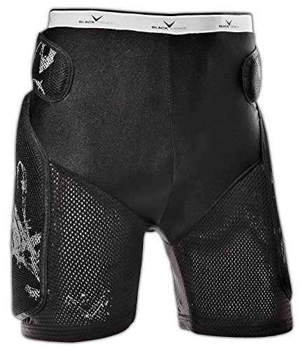 Black Crevice unisex Protektorshort, schwarz, L, BCR035683