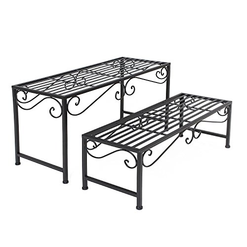 Metall-Bank Ranken, 2er Set