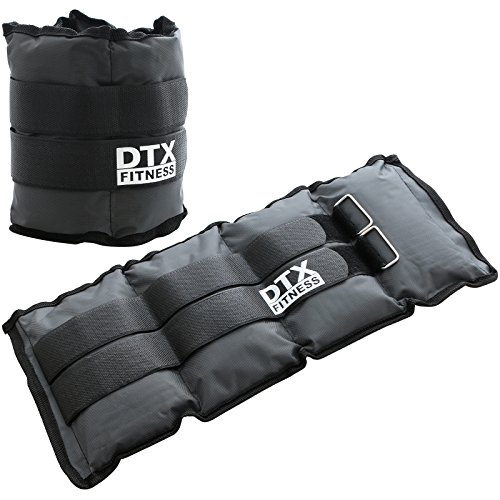 DTX Fitness - Gewichtsmanschetten für Handgelenke & Fußgelenke - Größe wählbar