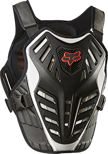 Fox Herren Titan Race Subframe Ce Protektor, Black/Silver, L/XL