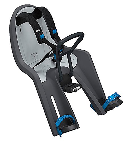 Thule Baby Ride Along Mini 2017 Fahrrad-sitz, grau, One Size, 0091021603677