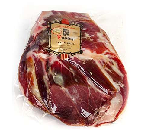 Serrano Schinken Entbeint & Poliert (Vorderschinken) ca. 1 KG | 100 % Naturbelassen mit Meeressalz aus dem Mittelmeer, ohne Nitrate, Konservierungsstoffe, Farbstoffe oder Antibiotika