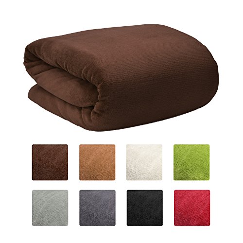 Beautissu XXL Kuscheldecke Aurelia 150x200cm Mikrofaserdecke flauschige Coral-Fleece Wohn-Decke ÖKO-TEX anthrazit