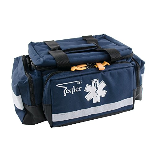 Teqler T-131063BL Rettungstasche Lüttich aus wasserabweisendem, Nylon, klein, 43 cm x 21 cm x 27 cm