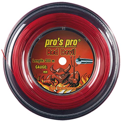Pro's Pro Red Devil 1.24mm 200m teuflisch gute Tennissaite …