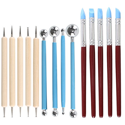 Fimo Modellierwerkzeug Set Keramik Skulptur Ton Werkzeug Kit - 14 Stücke