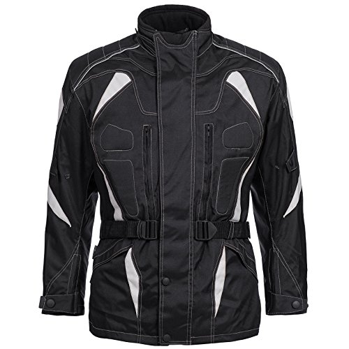 Motorradjacke Cordura Textil Roller Quad Biker Touring Touren Schwarz Gr. M L XL XXL 3XL 4XL Neu Limitless (XL)