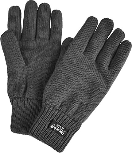 normani Strick Fingerhandschuhe mit Thinsulatefütterung Winterhandschuhe Farbe Anthrazit Größe XXL