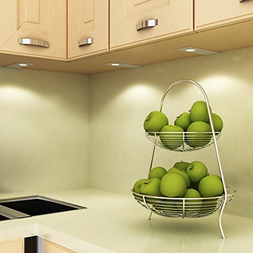 LED Küchenleuchte Unterbauleuchte Aufbauleuchte Küchenlampe Unterbaustrahler SET, Auswahl:2er Set warmweiss