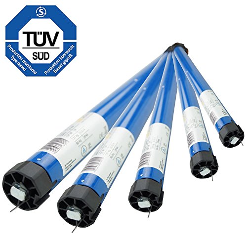 Sol Royal Rolladen-Motor SolTec M45, TÜV Rohrmotor 45kg Zugkraft, SW60 20NM, elektromechanischer Rolladen-Antrieb