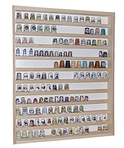 V75 Sammlervitrine Setzkasten Fläschchen Fingerhut Setzkasten Vitrine Regal Alsino