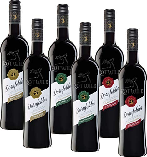 Rotwild Dornfelder Rotwein Weinpaket (6 x 0.75l)