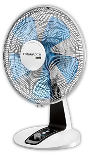 Rowenta Tischventilator Turbo Silence Extreme (Durchmesser 30 cm, superleise), grau/weiß, VU2630