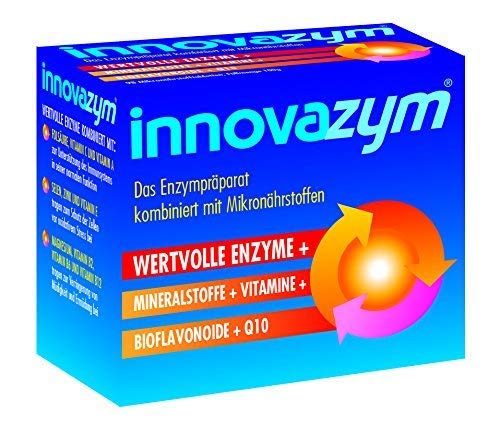 Premium Multi-Enzym-Komplex - enthält Lysozym+Papain+Bioflavonoide+Q10+Vitamine | entwickelt von der deutschen Enzymforschungsgesellschaft| mit zusätzlichem - Bromelain 90 Kapseln hochdosiert