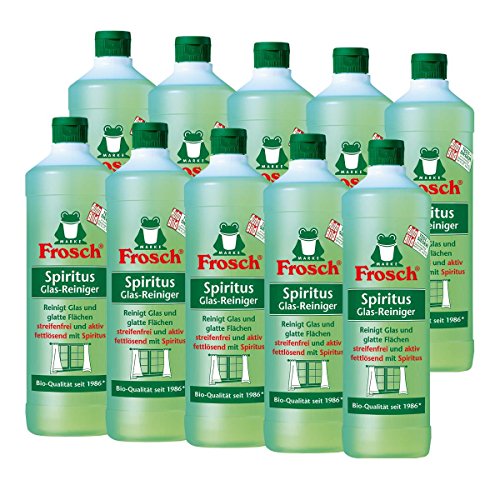 Frosch Spiritus Glas Reiniger, 10er Pack (10 x 1 l)
