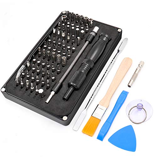 Schraubendreher Set, 76 in 1 Profi-Schraubenzieher Pentalobe Schraubendrehersatz mit 66Bits (Phillips) Torx Security JIS Handy Werkzeug Reparatur Set Zum Reparieren von Handy