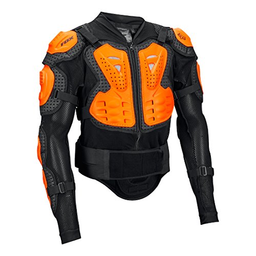 Fox Herren Titan Sport Motocross-Jacke, Black/Orange, L