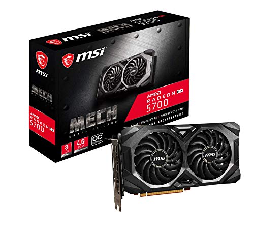 MSI Radeon RX 5700 MECH OC 256bit Enthusiast Grafikkarte 8GB GDDR5 HDMI DP PCI Express 4.0
