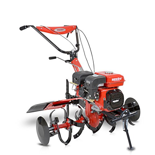 HECHT Benzin-Gartenfräse 7100 Gartenhacke Motor-Hacke Boden-Fräse Kultivator (ca. 812-1042 mm Arbeitsbreite, 3 Vorwärts- / 1 Rückwärts- gang)