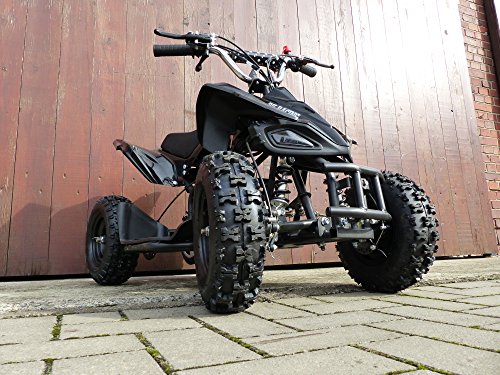 RV-Racing Quad Mini Kinder ATV 6 Zoll 49cc 2Takt Pocketquad Kinderquad Schwarz