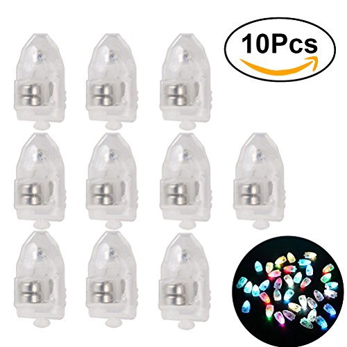 10pcs Superbright Ballon beleuchtet LED Mini Party Licht für Papier Laternen (Multicolor)