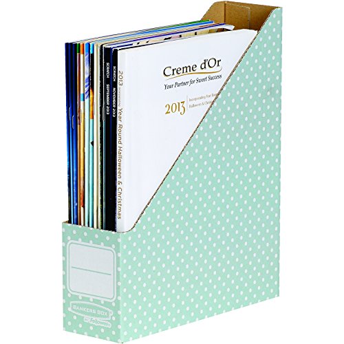 Bankers Box Style Series Stehsammler aus 100% recyceltem Karton, 10-er Pack, grün/weiß