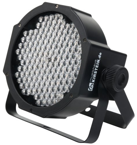 Showlite FLP-144 Flatline Panel LED Scheinwerfer (PAR Strahler, Discolicht, Bühnenbeleuchtung, Lampe, 144 LED/RBG mixing, Anschlüsse: DMX In/Out, 6 DMX Modi)
