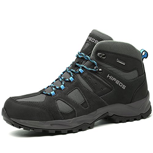 HIFEOS Wanderschuhe Herren Rutschfeste Trekkingschuhe Maenner Bequeme Trekkingschuhe Herren Leichte Wanderschuhe Herren Wasserdicht Outdoor Schuhe Männer für Sport Hiking Trekking-& Wanderhalbschuhe