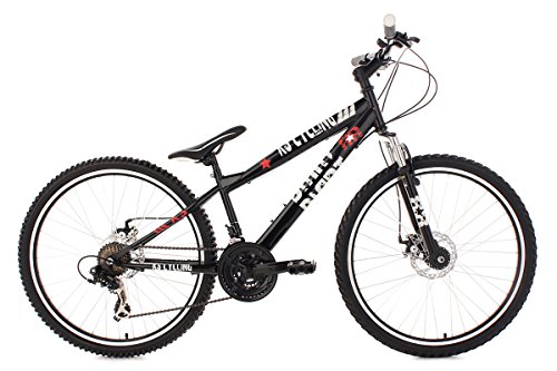 KS Cycling Fahrrad Mountainbike Dirt Dirrt, Schwarz, 26, 113B