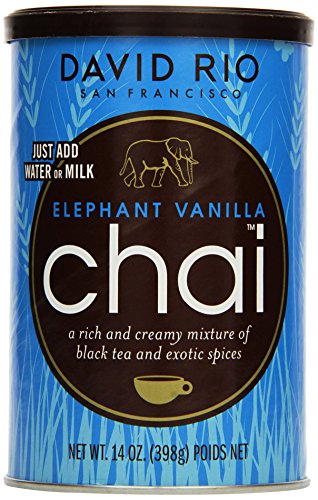 David Rio Consumer - Elephant Vanilla Chai, 1er Pack (1 x 398 g)