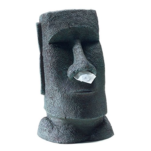 Rotary Hero - Moai Taschentuchbox / Taschentuchspender / Kosmetiktücherbox
