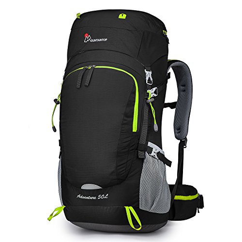 Mountaintop 50L Erwachsene Trekkingrucksäck Wanderrucksack Rucksack für Reisen Outdoor Klettern Camping, 67 x 30 x 24 cm