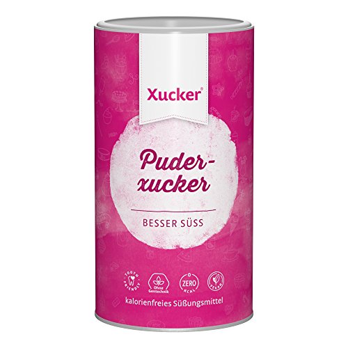 Xucker 700g kalorienfreie natürliche Puderzucker-Alternative, Erythrit aus Frankreich, Puder-Xucker