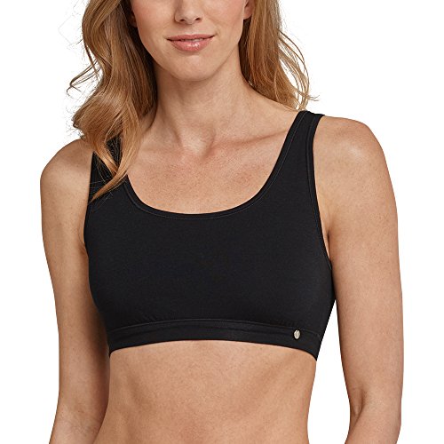 Schiesser Damen 95/5 Bustier, Schwarz (Schwarz 000), 46