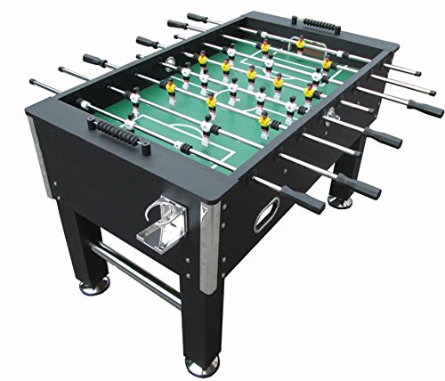 Profi Tischfußball Leeds Kicker, Tischkicker Kickertisch Fussballtisch 60 kg