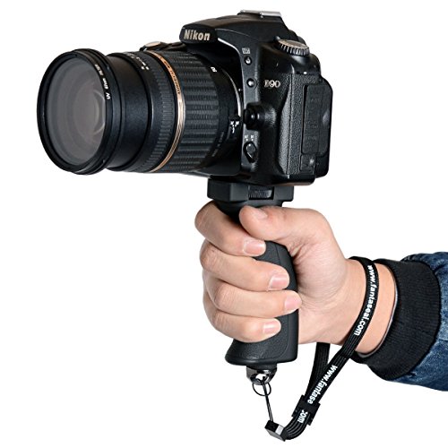 Fantaseal Kamera Grip DSLR Kamera Handheld Griff Ergonomisch Kamera Handgriff Kamera Hand Grip Kamera-Handgriff Kamera Einbeinstativ Halterung Digitalkamera Handheld Halterung Kamera-Selfie-Stange Camcorder Handheld Halter Videolicht Halterung Kamera Objektiv Griff für Nikon Canon Pentax Sony Panasonic Olympus Casio Kameras / SpiegelreflexKameras / Viedeo Kamera + Camcorders + Video Lampe / Licht / Leuchte + Long Lens / Lang Objektiv, Handheld Griff