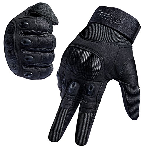 [Sport Handschuhe] FREETOO Motorrad Handschuhe Herren Vollfinger Army Gloves Ideal für Airsoft, Militär,Paintball,Airsoft, lebenslange Garantie